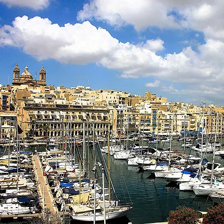 Six In - Panoramic Marina View - 3 3 Baths - Valletta Ferry بيرغو