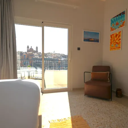 Six In - Panoramic Marina View - 3 3 Baths - Valletta Ferry بيرغو
